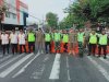 Pengamanan Area Klaten Car Free Day di Jalan Mayor Kusmanto