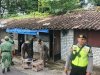 Operasi Gabungan Tertibkan dan Bongkar Bangunan Liar di Area Ex Bantalan Rel PG Gondang Baru