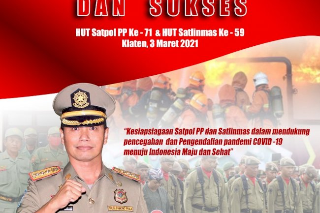 Hut Satpol PP ke-71