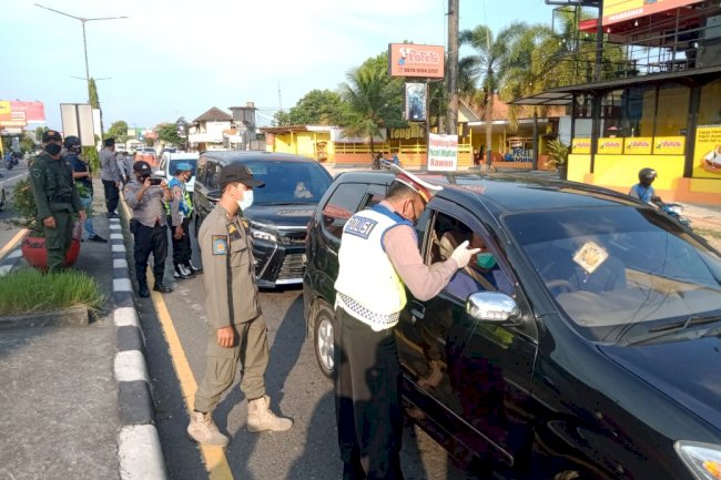 Pengamanan Penyekatan Mudik Lebaran Tahun 2021