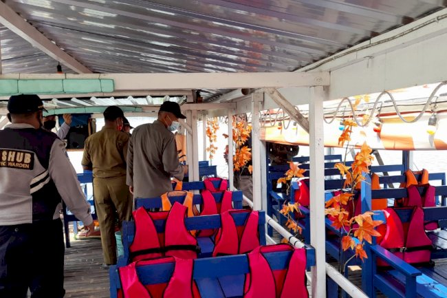Pemberian Edukasi Proteksi Keamanan Wisata Perahu Gethek Rowo Jombor