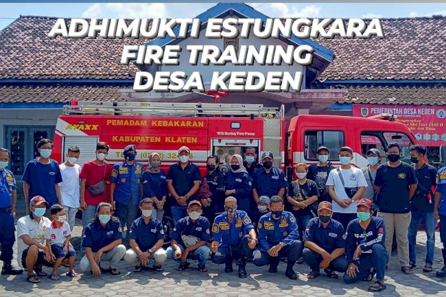 Sosialisasi Pencegahan dan Penanggulangan Bahaya Kebakaran di Kantor Kepala Desa Keden, Pedan