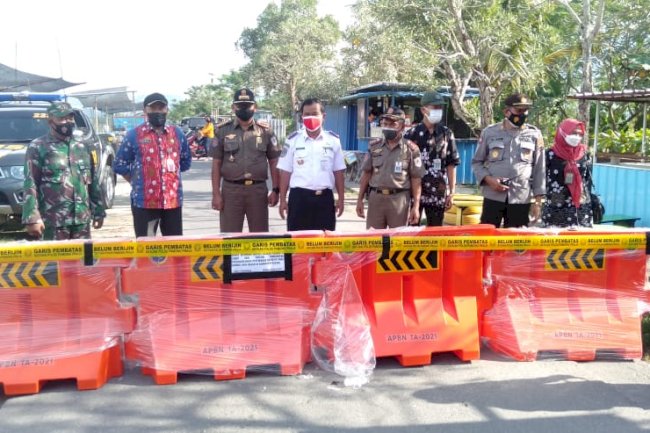 Penyekatan dan Penutupan Akses Kawasan Rowo Jombor