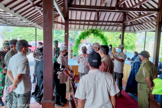 Penindakan dan Pembubaran Hajatan di Griya Tamansari Desa Kepanjen Kecamatan Delanggu