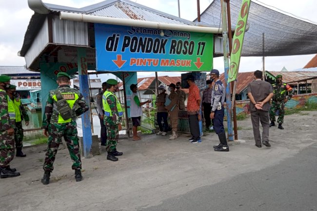  Operasi Yustisi PPKM Level 4 di kawasan Rowo Jombor