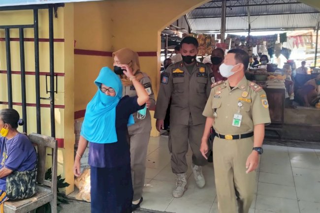 Pengamanan Orang Dengan Gangguan Jiwa Yang Meresahkan Masyarakat di Pasar Gayamprit