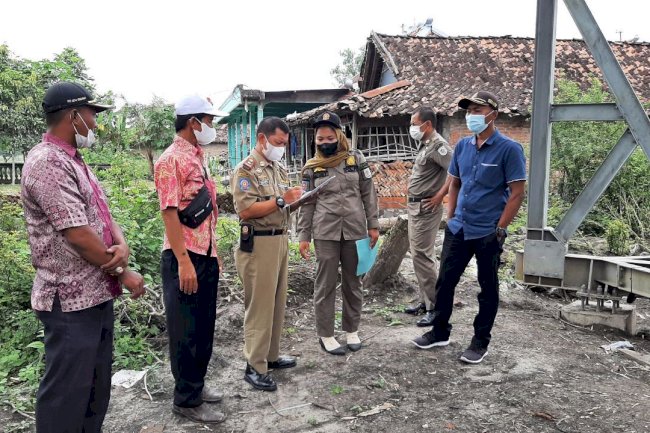 Cek Lokasi Tower BTS di Desa Demangan Kecamatan Karangdowo yang Diduga Melanggar Perda