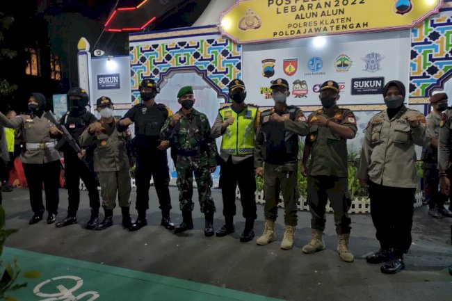 Patroli Pengamanan Malam Takbir Idul Fitri 2022