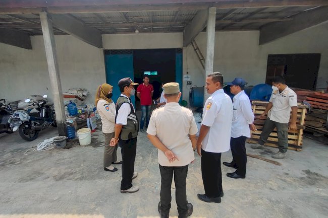 Cek Lapangan Berdirinya Industri Rumah Tangga Pembuatan Pakan Ternak Yang Dilaporkan Masyarakat Desa Karangjoho, Karangdowo