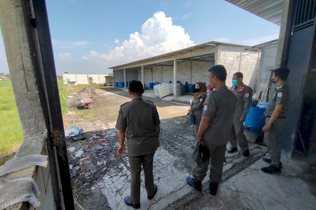 Cek Lokasi Bangunan yang Diduga Melanggar Zonasi di Desa Ngrundul, Kebonarum