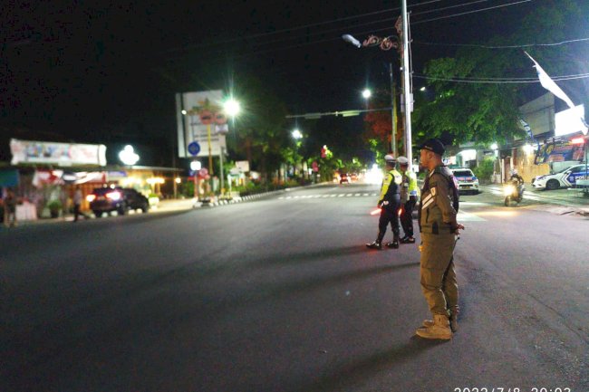 Pengamanan Malam Takbir Menyambut Idul Adha 2022