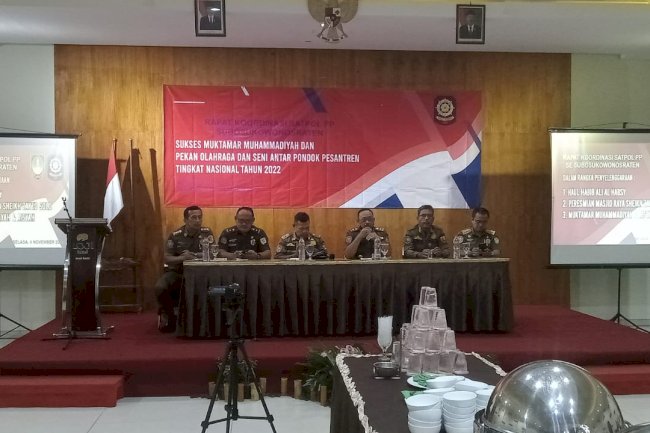 Rapat Koordinasi Satpol PP dan Damkar se SUBOSUKOWONOSRATEN