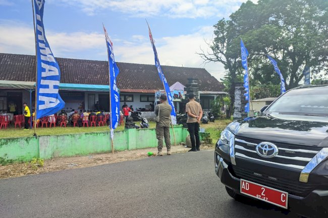 Pengamanan Wakil Bupati Pada Acara Pembukaan Turnamen Tenis Meja Solo Raya