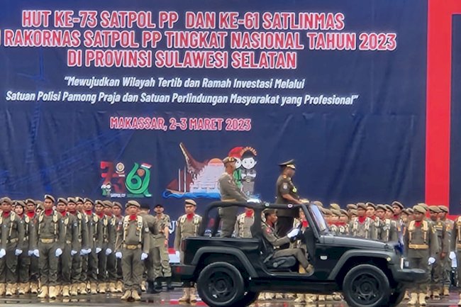 Rakornas Satpol PP Tingkat Nasional Tahun 2023 