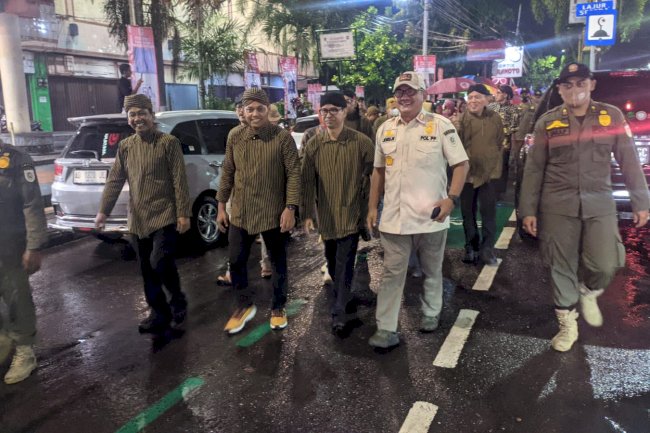 Giat Pengamanan Kirab Boyong PKL