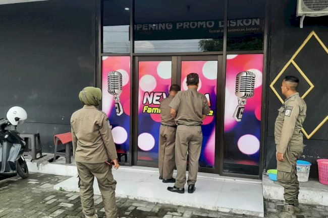 Razia Gabungan Cipta Kondisi Menjelang Ramadhan 1444 H
