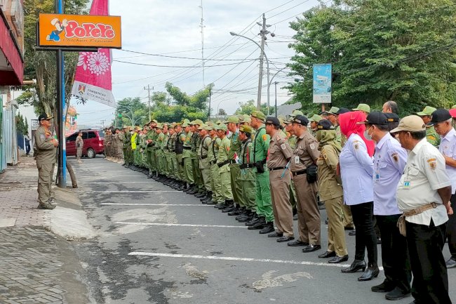 Perayaan HUT Satpol PP Linmas dan Damkar di Magelang