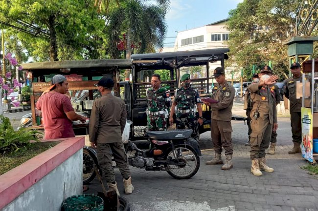 Patroli Pengamanan Menjelang Hari Raya Idul Fitri 1444 H di Wilayah Kabupaten Klaten dan Posko Alun Alun Klaten