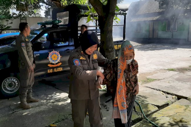 Penanganan Orang Terlantar di Tegal Mojayan Klaten Tengah
