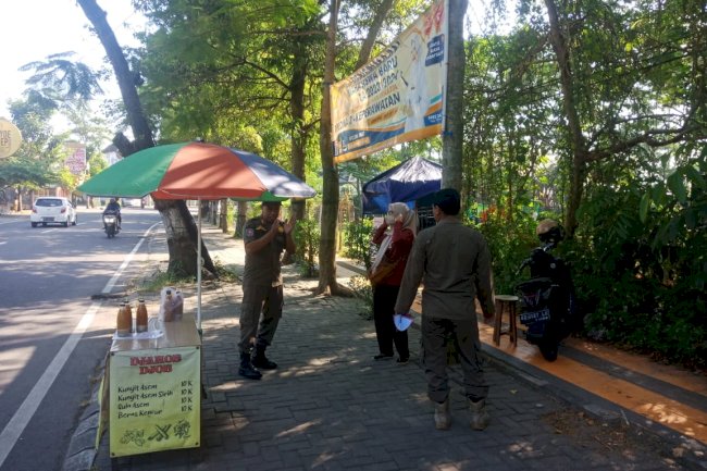 Penertiban Pedagang Kaki Lima Disepanjang Jalan Pemuda hingga GOR Gelarsena