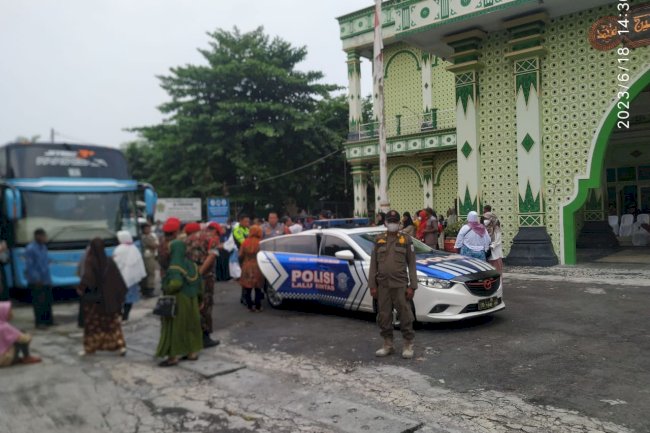 Pengamanan Pemberangkatan Jamaah Calon Haji Klaten 2023