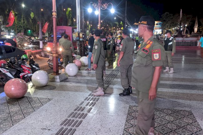Penertiban Pedagang Kaki Lima di Alun-Alun Klaten