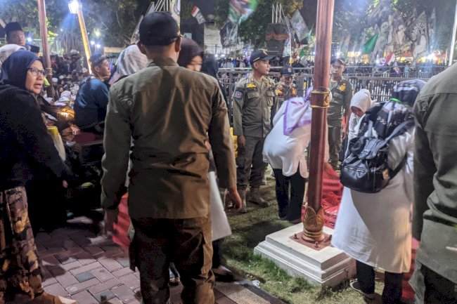 Pengamanan Event Klaten Berdzikir dan Bersholawat di Alun-Alun