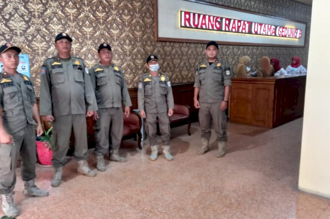 Pengamanan Rakor Persiapan Peresmian Pasar Gedhe Klaten