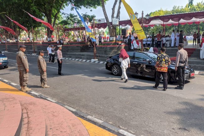 Pengamanan Upacara Hari Santri Tingkat Kabupaten Klaten Tahun 2023