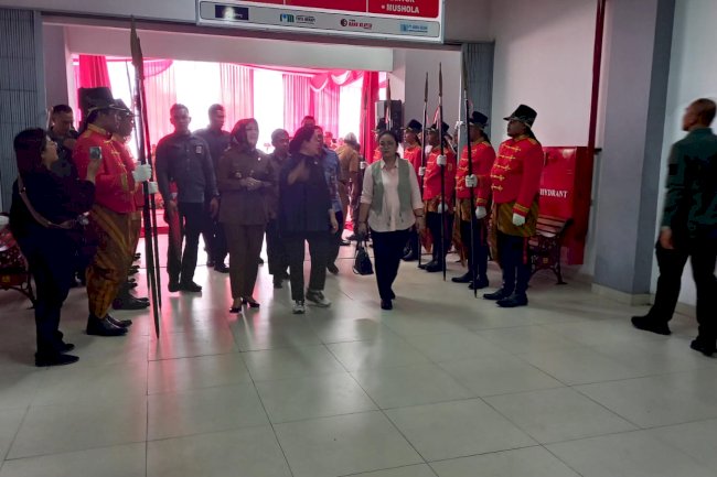 Pengamanan Peresmian Pasar Gedhe Klaten