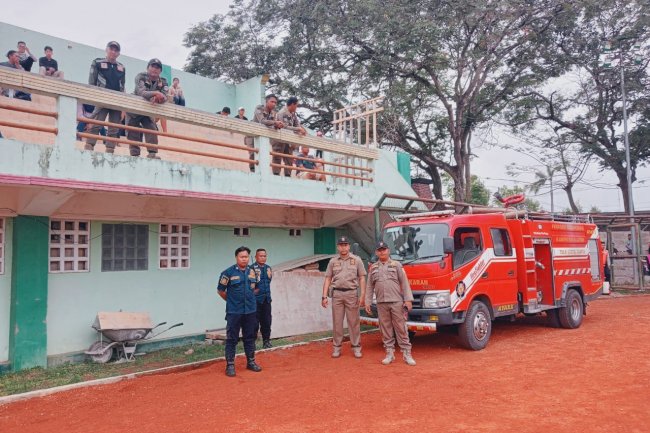 Pengamanan Pertandingan PSIK Klaten Melawan PSIW Wonosobo di Liga 3 Jateng 2023 