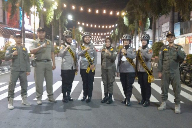 Pengamanan Area Klaten Car Free Night