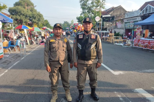 Pengamanan Klaten Car Free Day