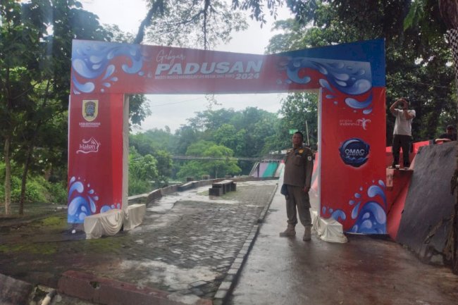 Pengamanan Padusan Sambut Ramadan Tahun 2024.