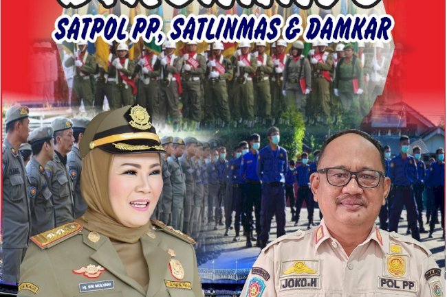 HUT Satpol PP Ke-74, Satlinmas Ke-62, dan Damkar Ke-105 
