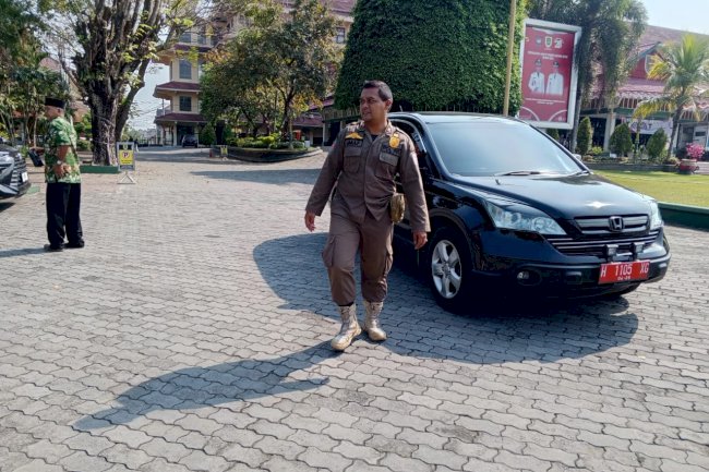 Pengamanan Sosialisasi Produk Hukum dan Pembinaan Ideologi Pancasila di Pendopo Kantor Bupati Klaten