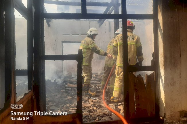Penanganan Kebakaran Rumah di Desa Ngrundul Kecamatan Kebonarum