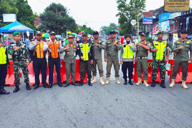 Pengamanan Area Klaten Car Free Day Bulan Juni