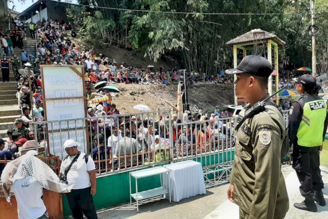 Pengamanan Perayaan Yaa Qowiyyu di Jatinom