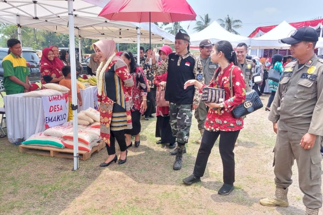 Pengamanan Sambang Warga di Wisata Kampung Buah Tlatar Kebonalas Manisrenggo