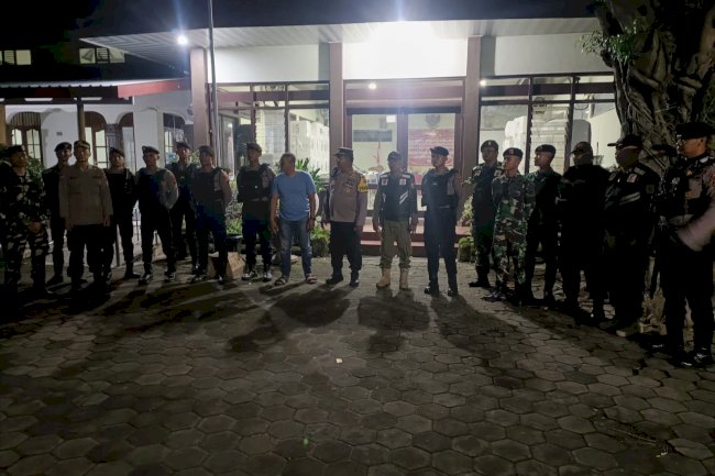 Patroli Malam Pengamanan Tibumtranmas Pilkada 2024
