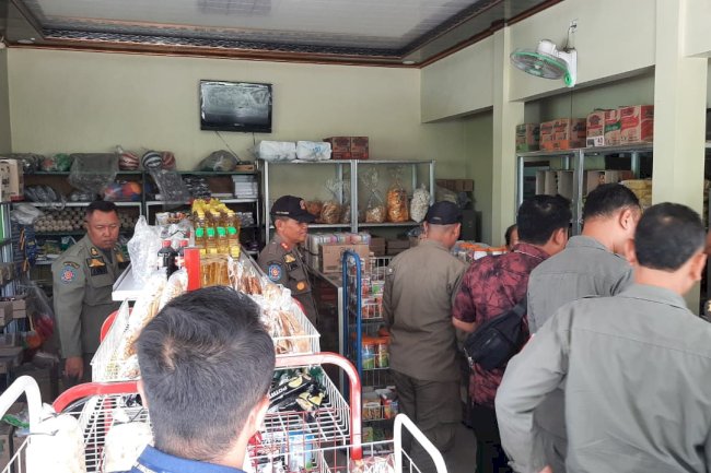 Operasi Gabungan Pemberantasan Rokok Ilegal Bersama Satpol PP Provinsi Jawa Tengah di Kecamatan Jogonalan