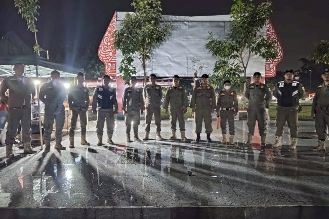 Pengamanan Peresmian Gedung Instalasi Farmasi Gedung Puskesmas Jogonalan dan Gedung Puskesmas Karangnongko