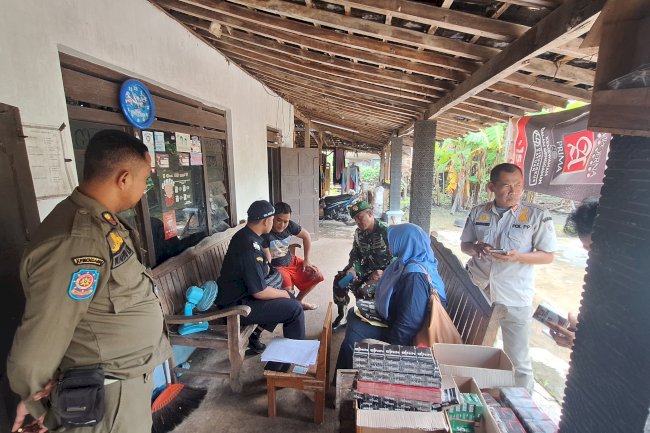 Operasi Bersama Pemberantasan BKC Ilegal di Wilayah Kecamatan Trucuk dan Cawas Kabupaten Klaten