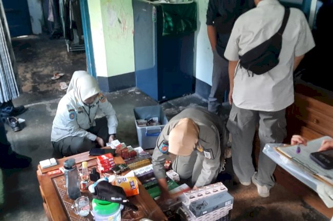 Operasi Pemberantasan BKC Ilegal di Kecamatan Klaten Selatan