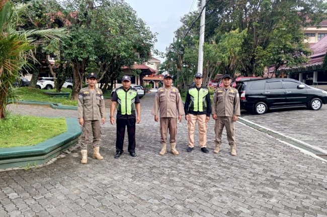 Pengamanan Pamitan Purna Tugas Bupati dan Wakil Bupati Klaten