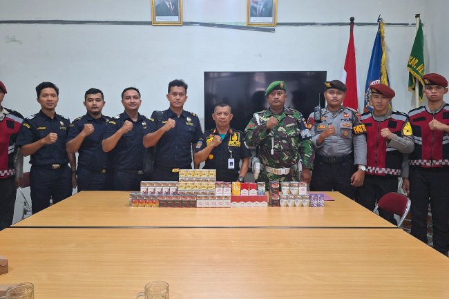 Satpol PP Klaten Bersama Tim Gabungan Gelar Operasi Rokok Ilegal di Gantiwarno dan Jogonalan