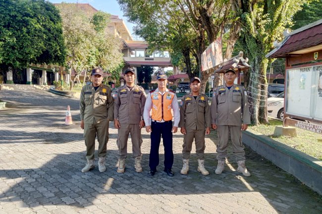 Satpol PP dan Dishub Klaten Kawal Pengamanan Pengukuhan Pimpinan Daerah Dewan Masjid Indonesia