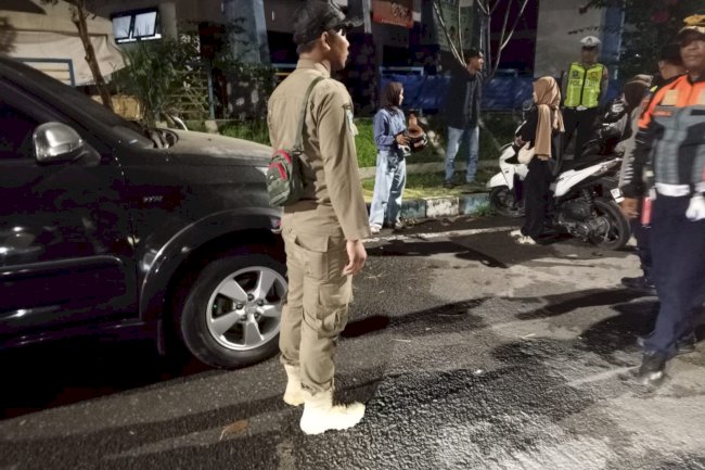 Patroli Gabungan Malam Hari, Satpol PP Klaten Pastikan Situasi Kamtibmas Tetap Kondusif