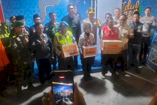 Satpol PP Klaten Monitoring Pos Pengamanan Idulfitri di Sejumlah Titik Strategis